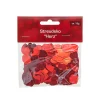 Streudeko 'Herz' rot 15 g