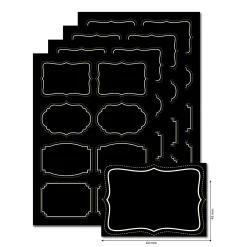 Tafeletiketten 32 Stück, Typ E