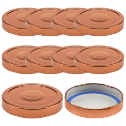 TO 82 Deep kupfer ster. mit Button BLUESEAL, 10 Stück