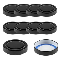 TO 66 Deep schwarz matt für Kaltabfüllung BLUESEAL, 10 Stück