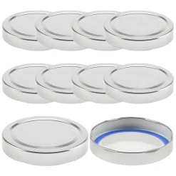 TO 82 Deep silber für Kaltabfüllung BLUESEAL, 10 Stück