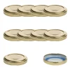 TO  48 gold past. mit Button BLUESEAL, 10 Stück