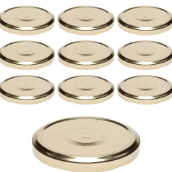 TO  82 gold past. mit Button, 10 Stück