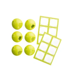 TO 38 Multikappe 6er plus 12 Etiketten, lime