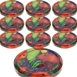 TO  82 Obstdekor past. mit Button, 10 Stück