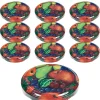 TO  63 Obstdekor past. mit Button, 10 Stück