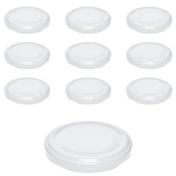 TO  63 weiß ster., 10 Stück