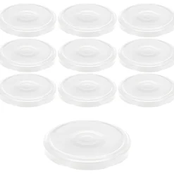 TO  82 weiß ster. mit Button, 10 Stück