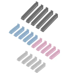 twixit! Beutelklemmen gemischt, 20 Stück