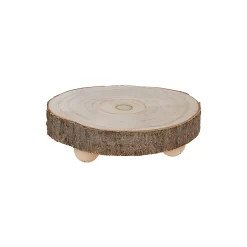 Untersetzer 'Baumscheibe' mit Füßen, Ø 16 cm