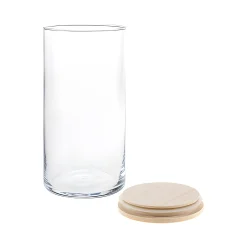 Vorratsglas 'Inga' 1210 ml mit Holzdeckel