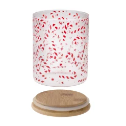 Vorratsglas 'Zuckerstange' 700 ml mit Holzdeckel