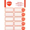 WECK-Etiketten - 100 Stück