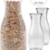 WECK-Saftflasche 530 ml mit Holzdeckel, 3er Set