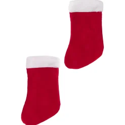 Weihnachtssocke, 11 x 21 cm, 2 Stück