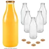 Weithalsflasche 1000 ml TO 48, 6er Set